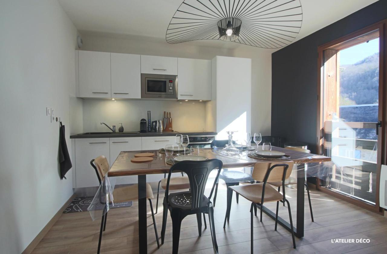 Magnifique T5 Duplex De Grand Standing 120M2 Neuf Classe 4 Etoiles Pour 8 Personnes En Plein Centre De Saint-Lary-Soulan Εξωτερικό φωτογραφία